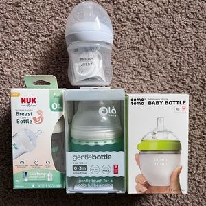 Baby bottle variety bundle